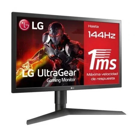Monitor Gaming LG UltraGear 24GL650-B 23.6"/ Full HD/ 1ms/ 144Hz/ TN/ Negro Monitor Gaming LG UltraGear 24GL650-B 23.6"/ Full HD/ 1ms/ 144Hz/ TN/ Negro